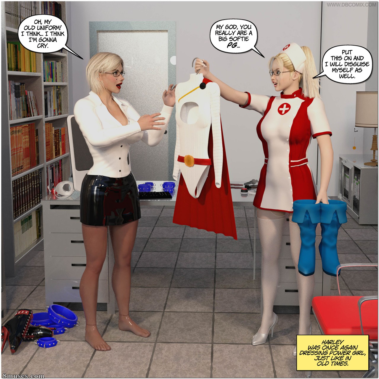 New Arkham For Superheroines - Issue 14 - Page 82