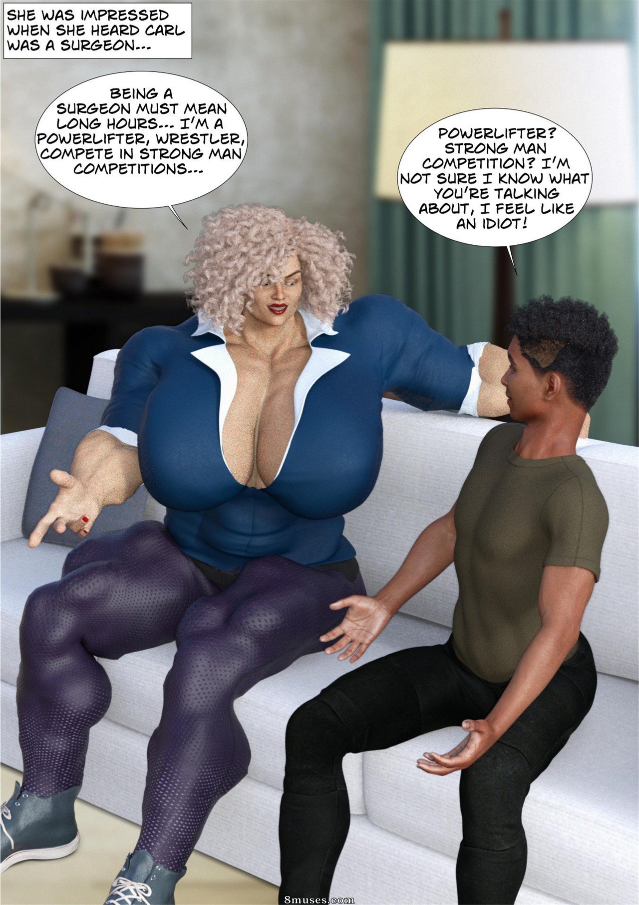 Amazonias - Giantess women - Page 7