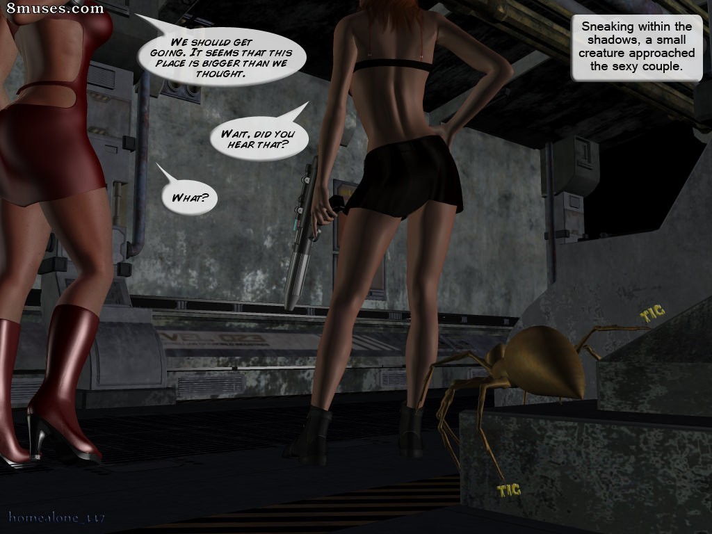 3DMonsterStories.com Comics - Câmara do ovo - Página 3