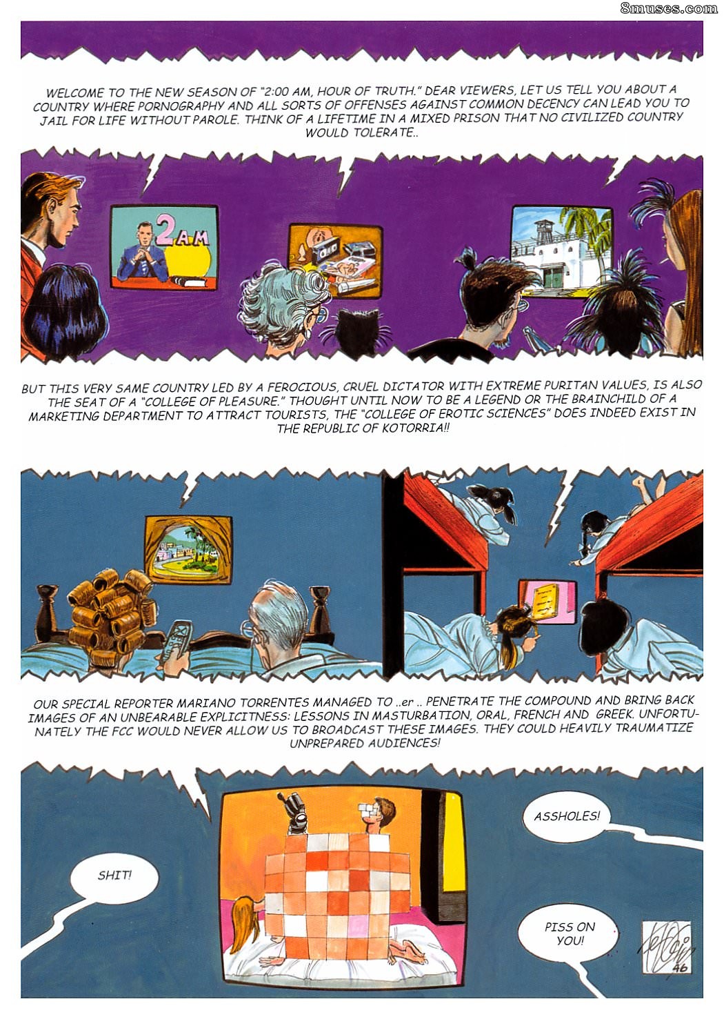 Ferocius Comics - The College of Erotic Science - Page 48