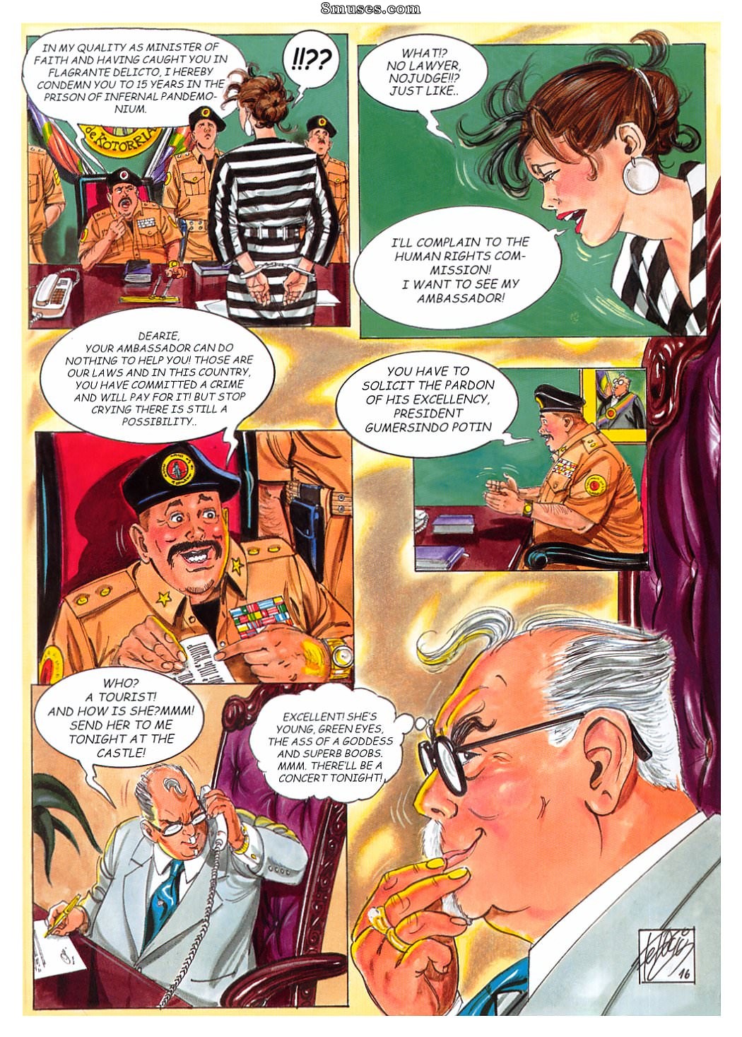 Ferocius Comics - The College of Erotic Science - Page 18