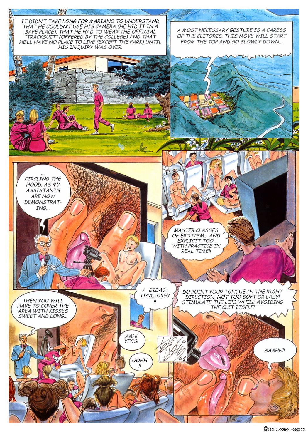 Ferocius Comics - The College of Erotic Science - Page 23