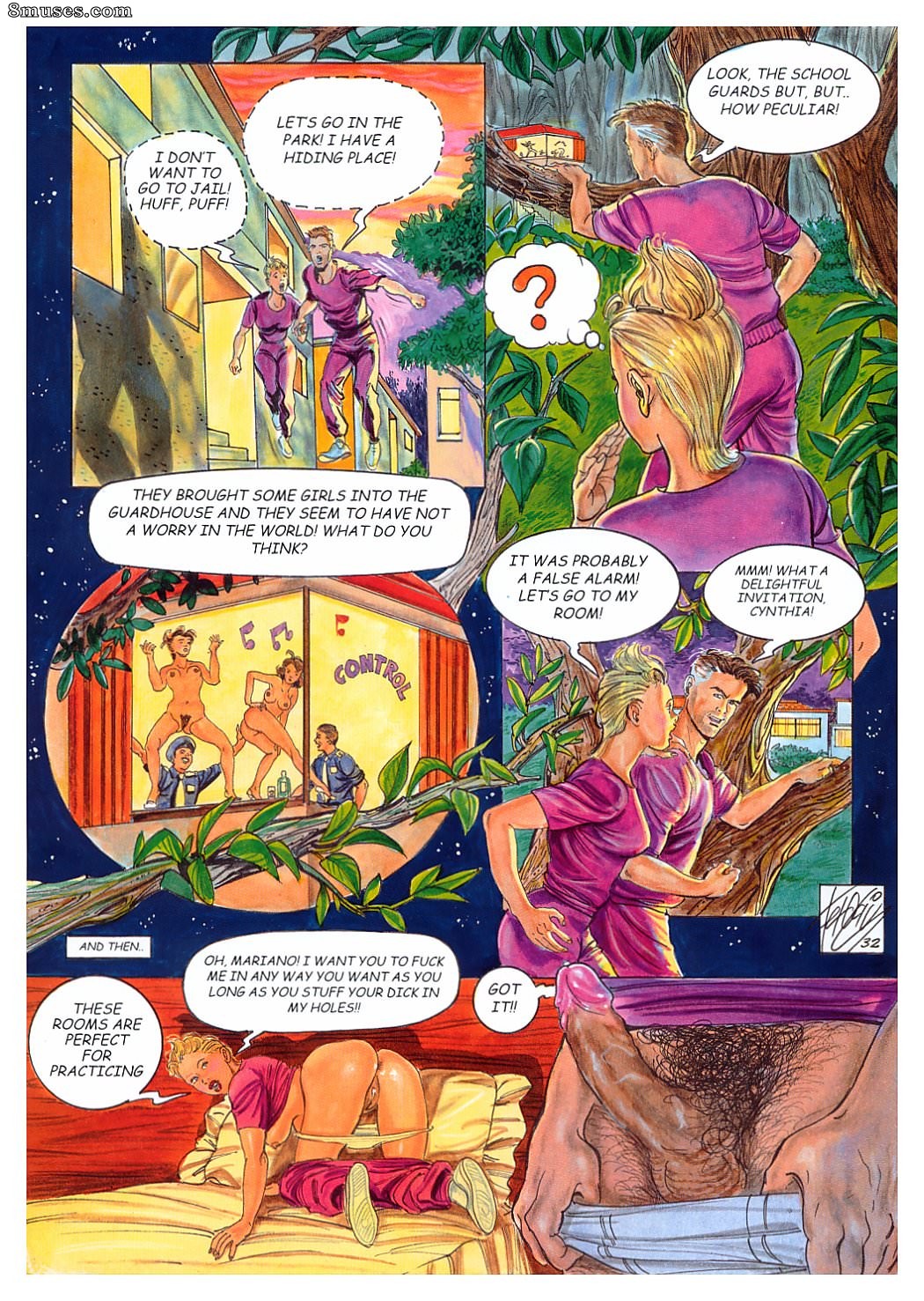 Ferocius Comics - The College of Erotic Science - Page 34