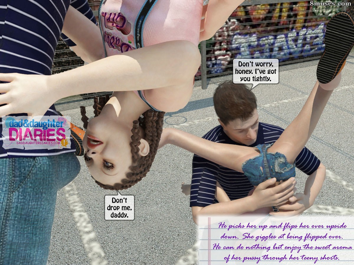 Dad and Daughter Diaries Comics - Quadra de basquete - Página 16