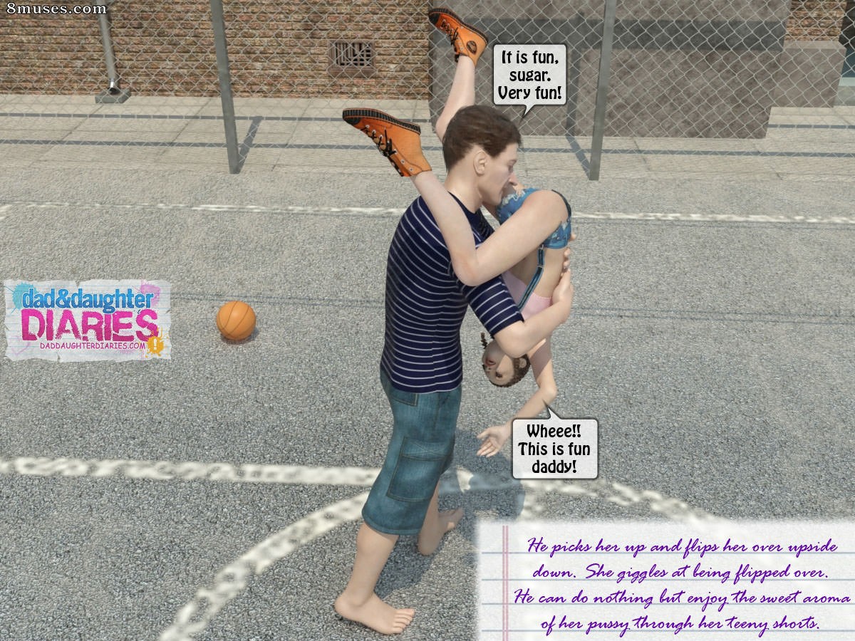 Dad and Daughter Diaries Comics - Cancha de baloncesto - Página 15