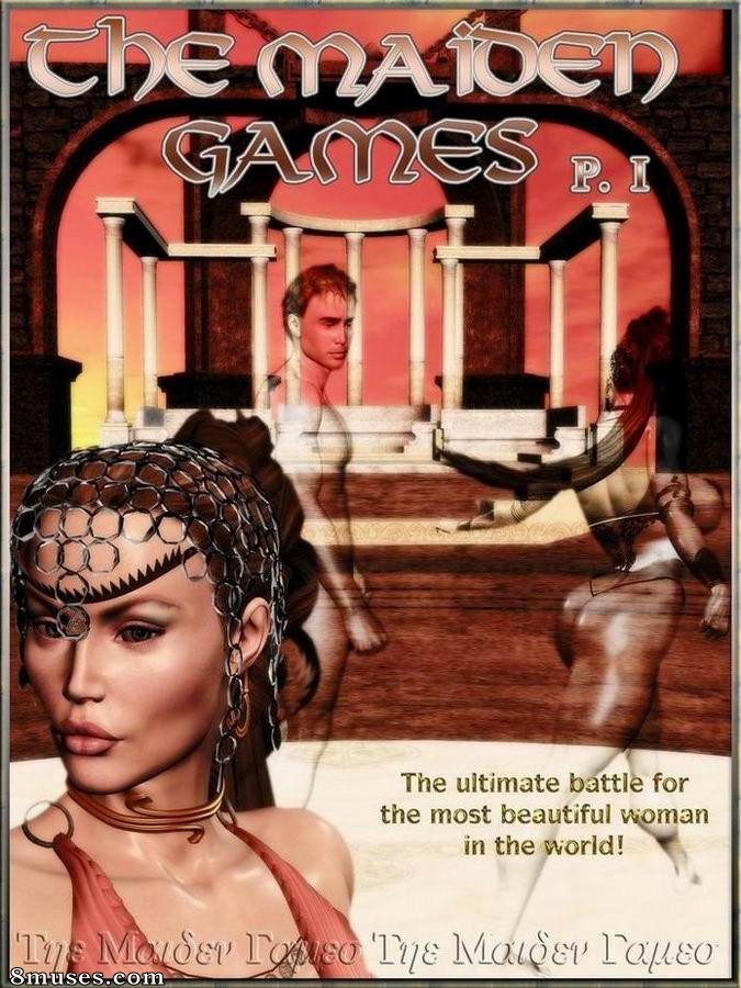 BarbarianBabes.com Comics - Os jogos da donzela - Página 1