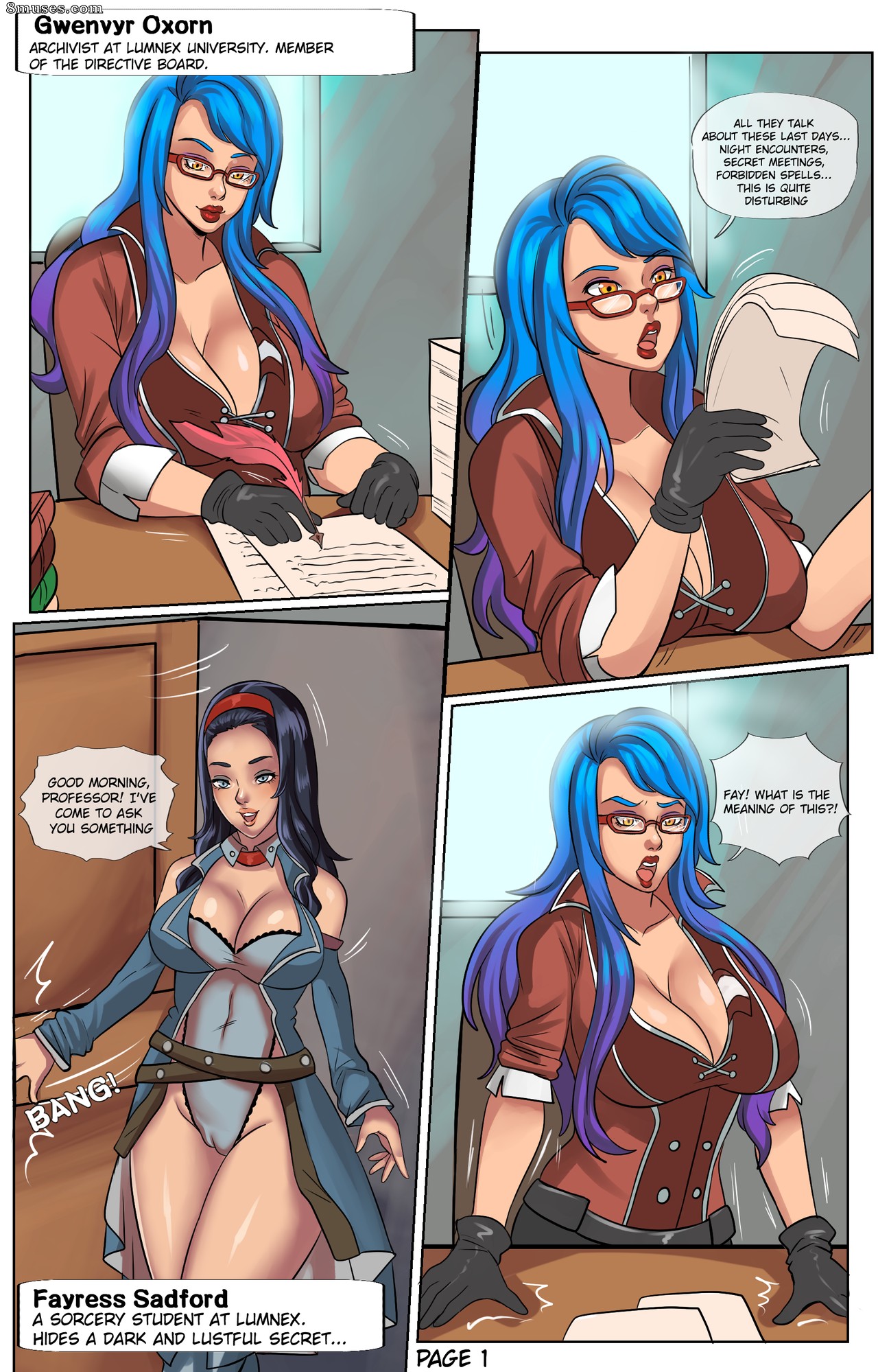 Devil Mary Comics - Queda da luxúria - Ascensão de Gwenvyr - Página 2