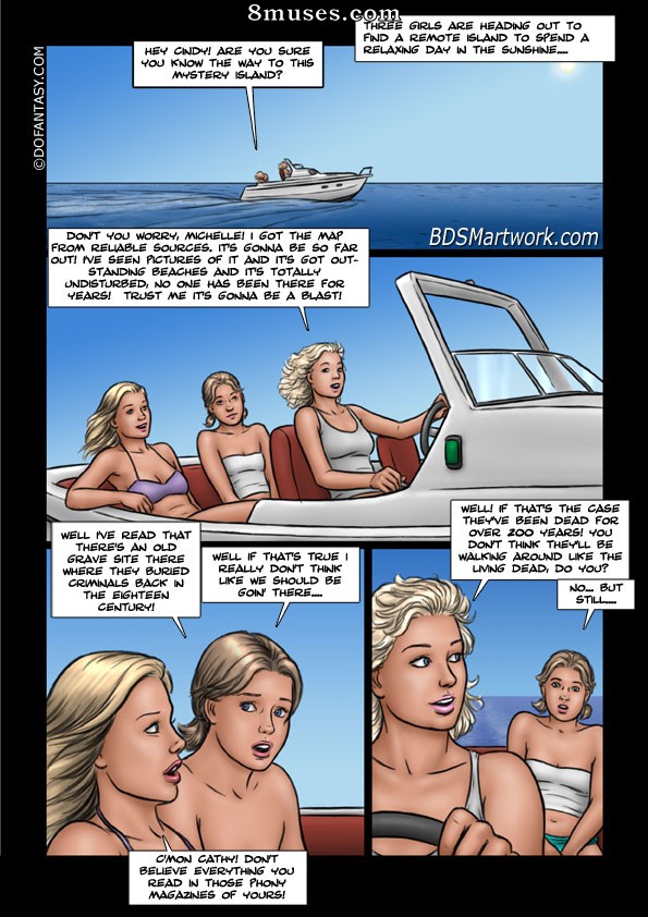 Dofantasy - BDSMArtwork Old Stuff - Damned Island - Page 1