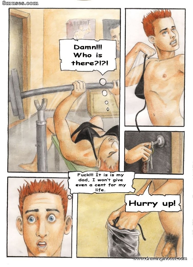 2D - Mom and son have sexual training - Page 4
