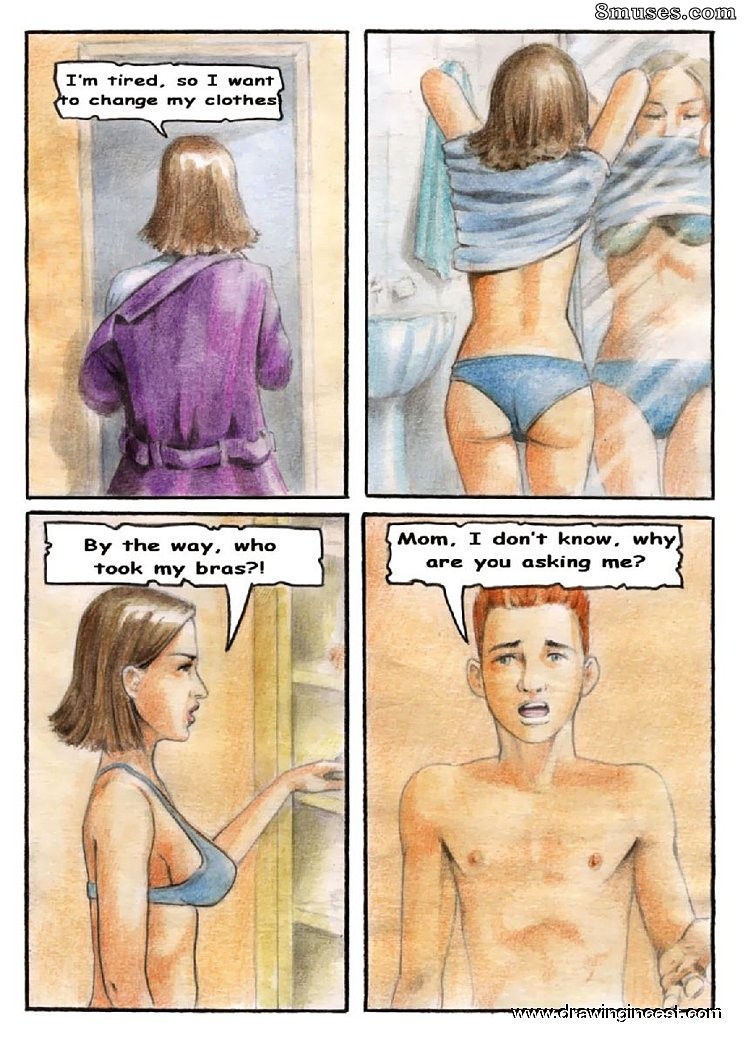 2D - Mom and son have sexual training - Page 6