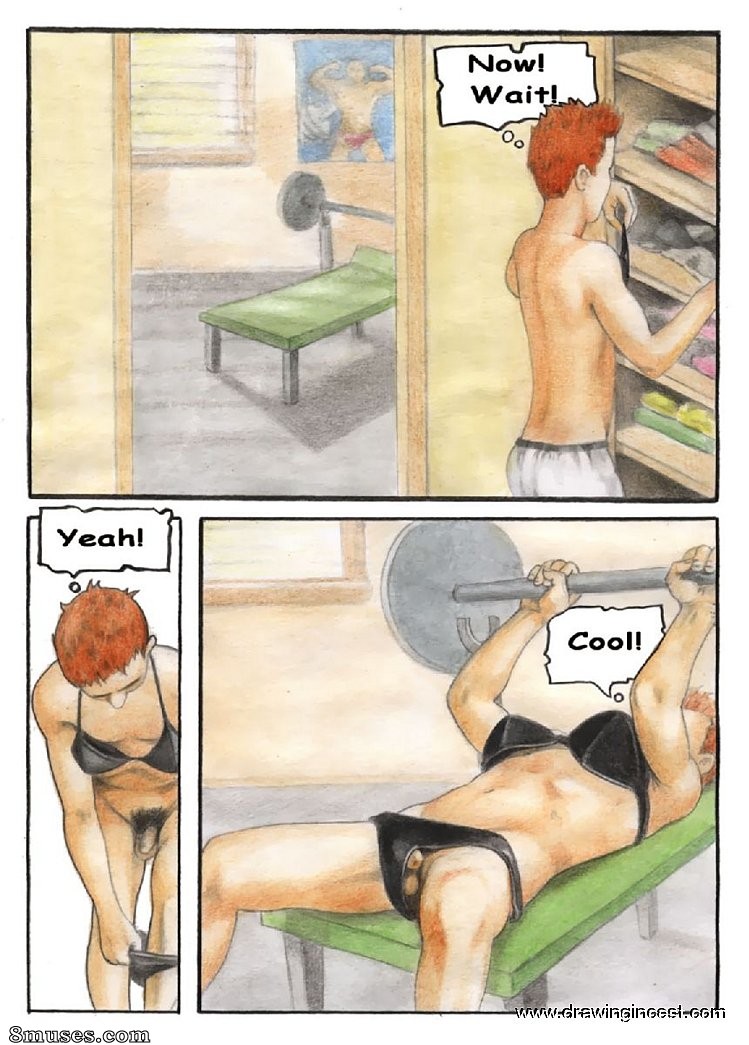 2D - Mom and son have sexual training - Page 3