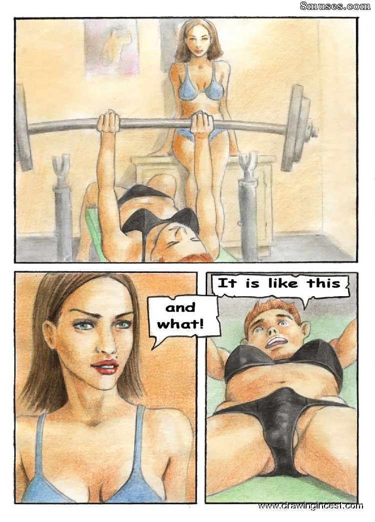 2D - Mom and son have sexual training - Page 9