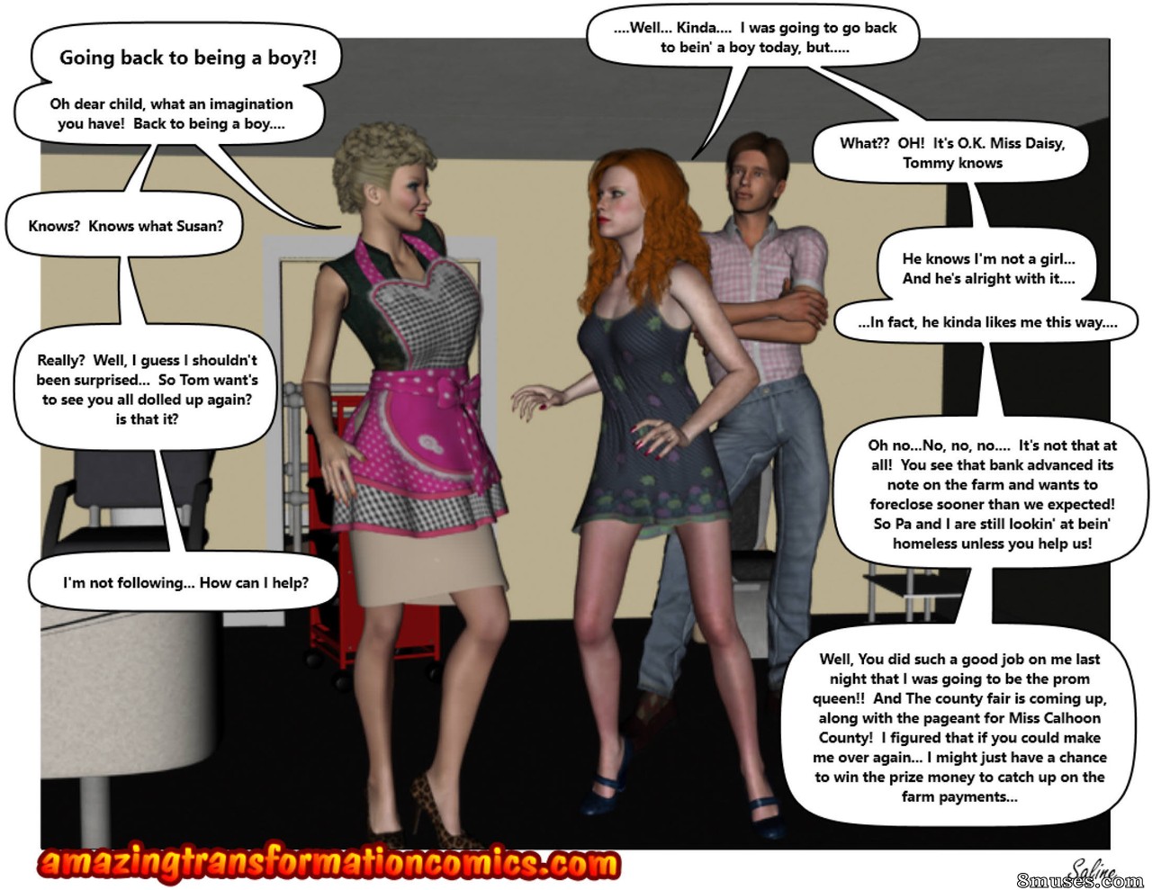 Farmer Brown's New Daughter - Issue 3 - Page 48