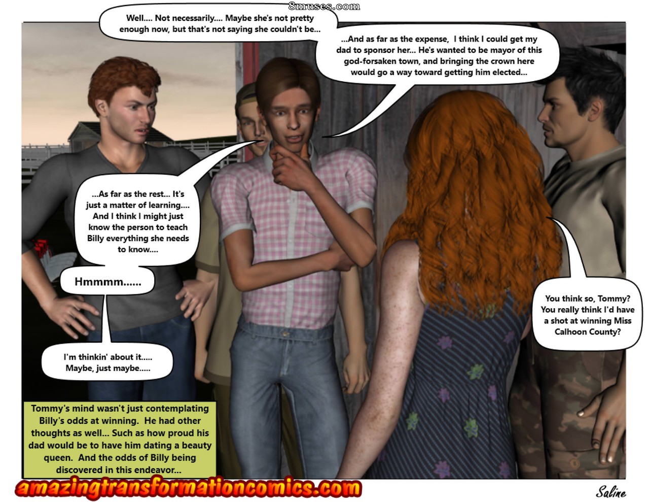 Farmer Brown's New Daughter - Issue 3 - Page 32