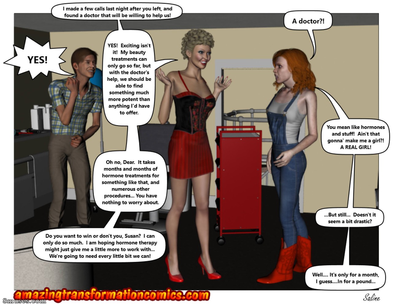 Farmer Brown's New Daughter - Issue 3 - Page 74