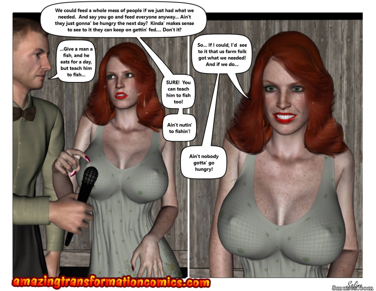 Farmer Brown's New Daughter - Issue 3 - Page 137