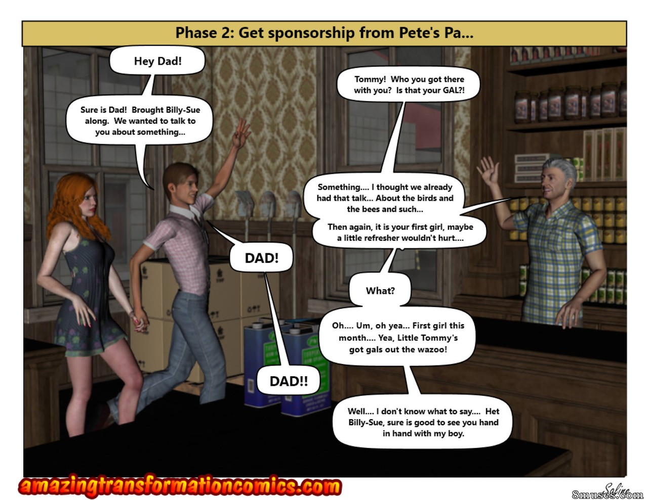 Farmer Brown's New Daughter - Issue 3 - Page 38
