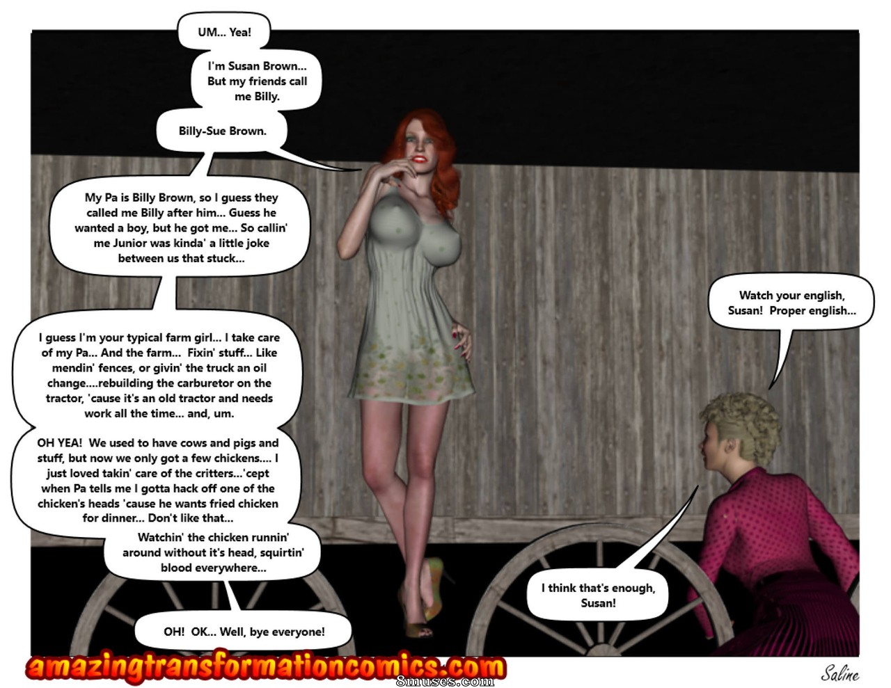 Farmer Brown's New Daughter - Issue 3 - Page 127