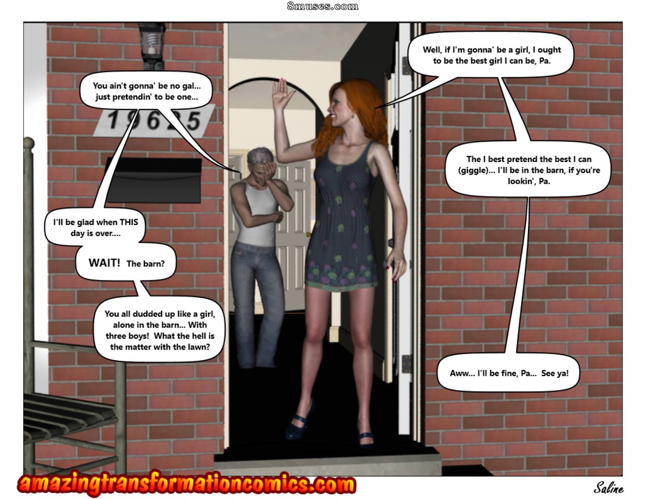 Farmer Brown's New Daughter - Issue 3 - Page 13