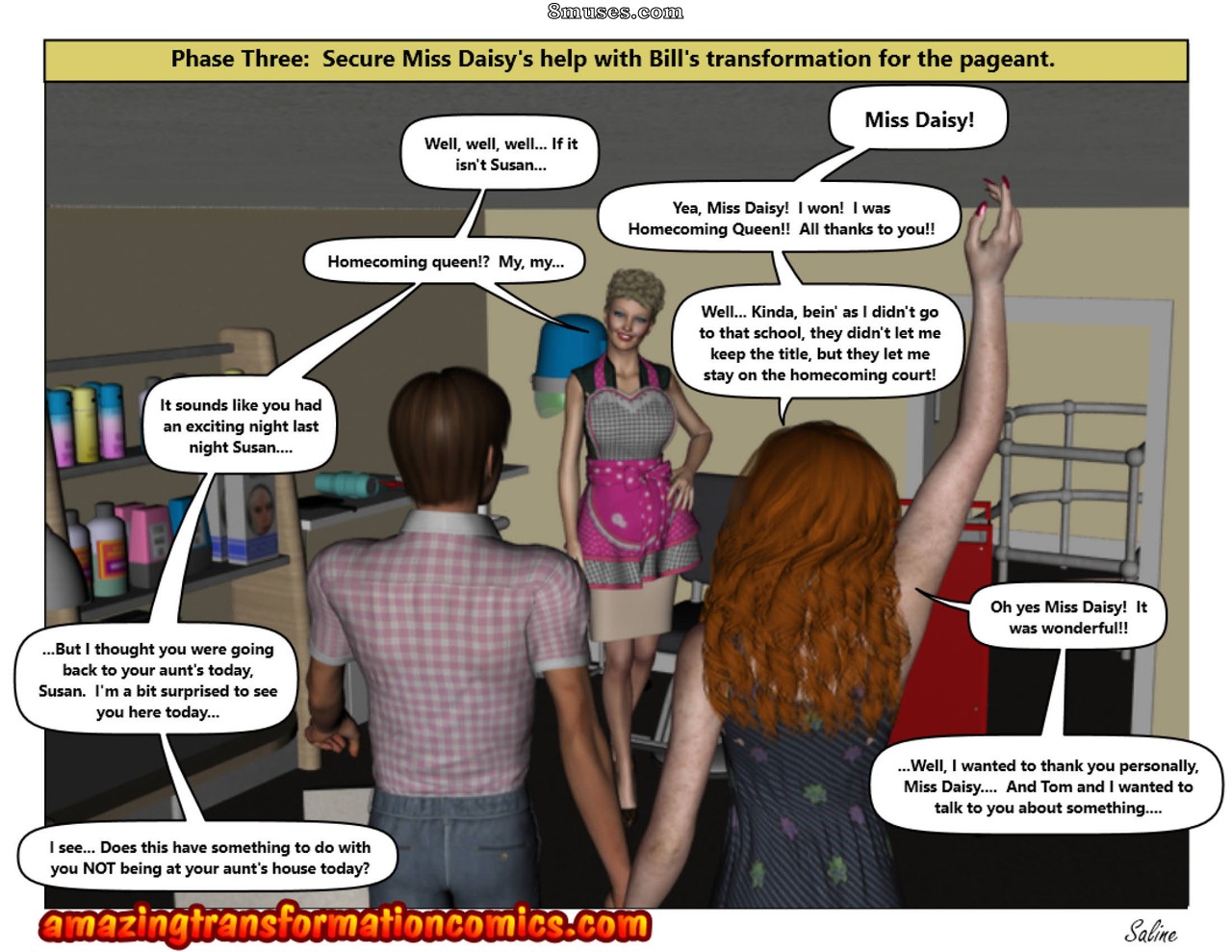 Farmer Brown's New Daughter - Issue 3 - Page 47