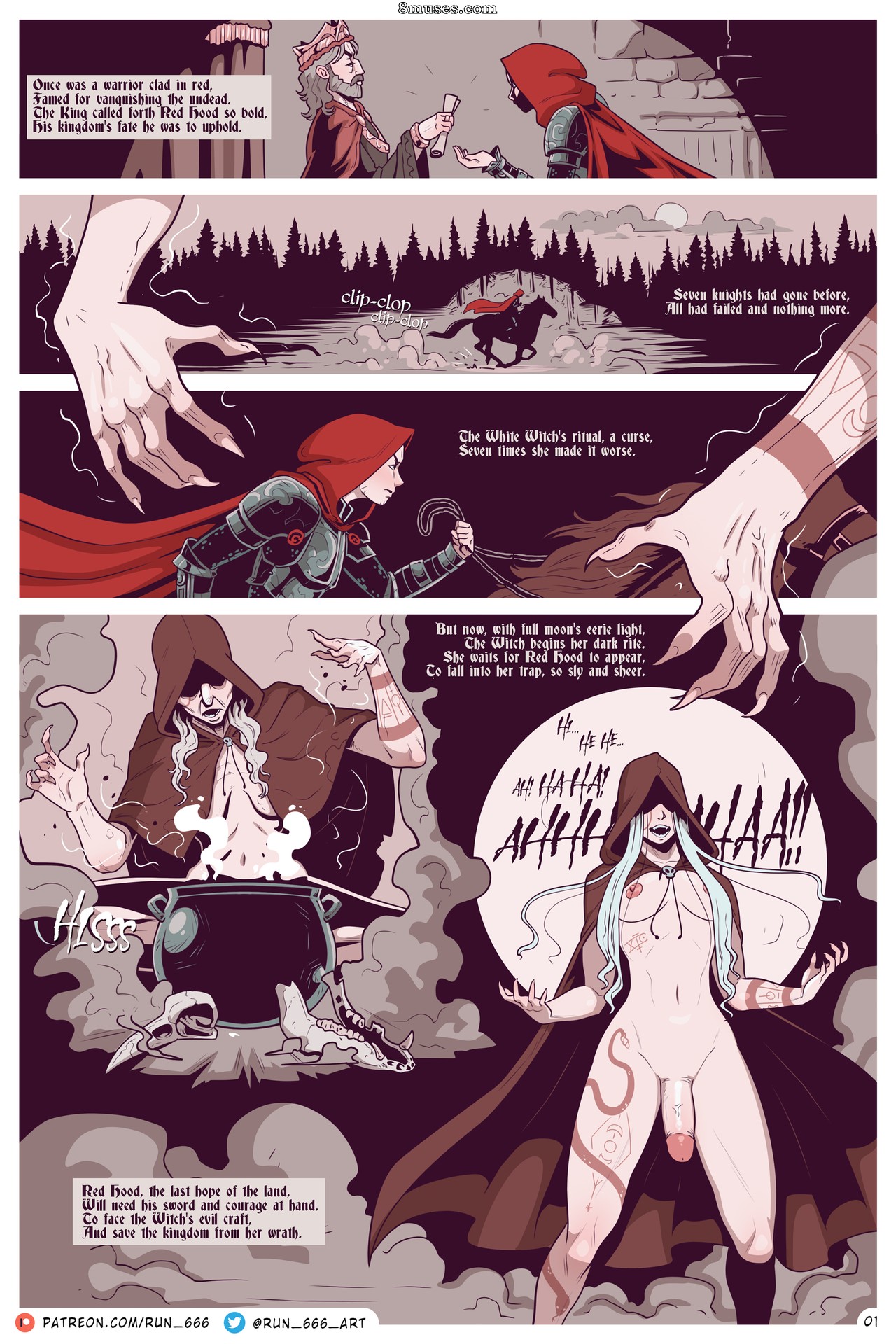 Run 666 - Red Lustful Hood - Page 2