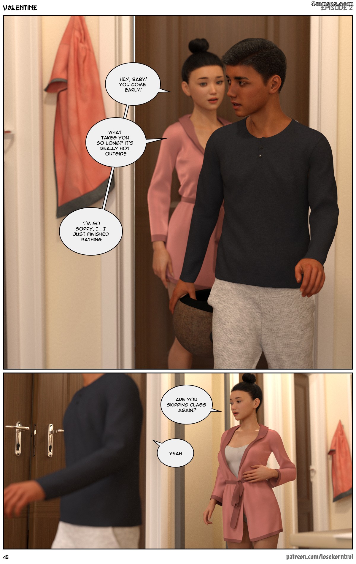 Hijab 3DX - LoseKorntrol - Valentine 2 - Page 45