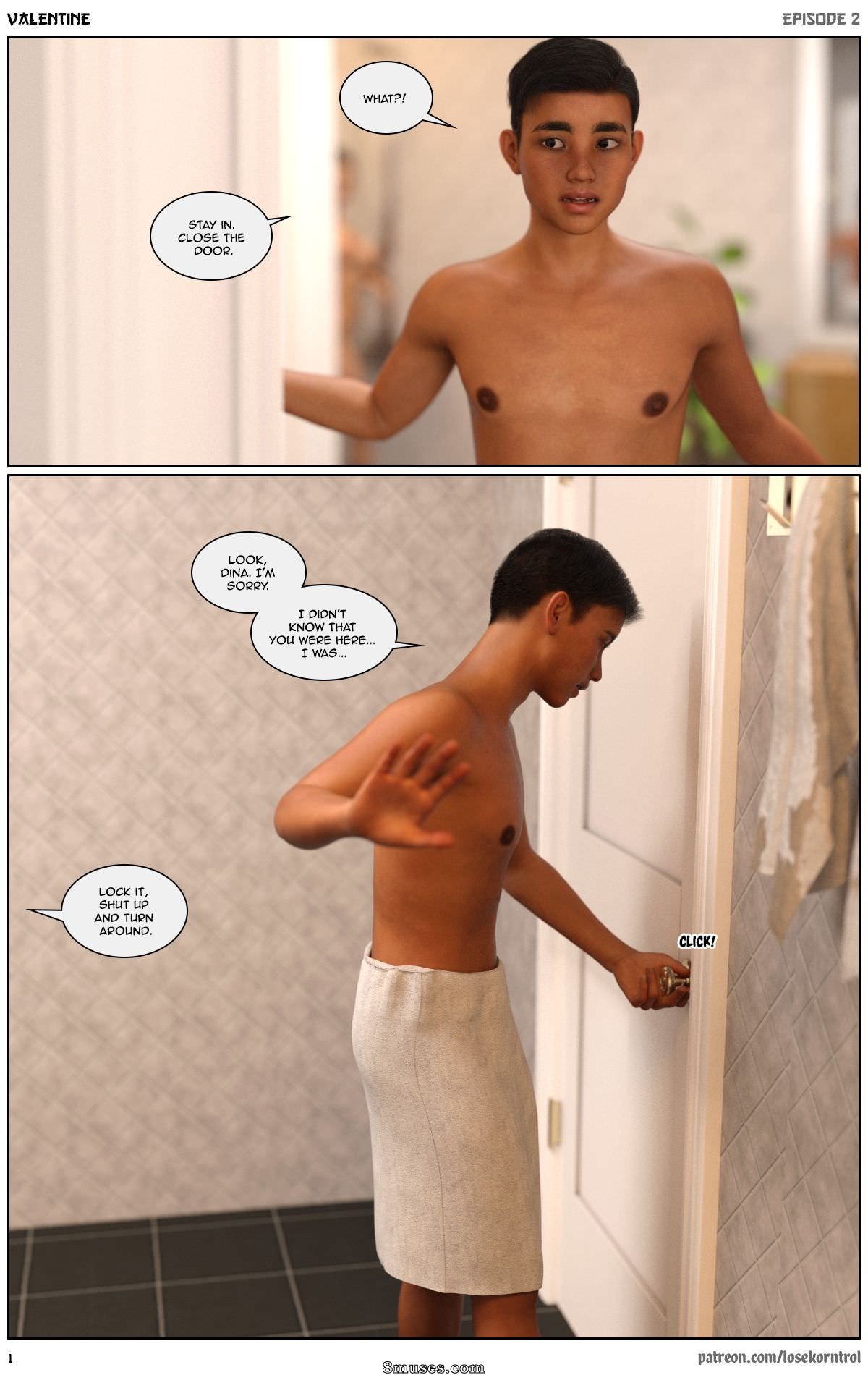 Hijab 3DX - LoseKorntrol - Valentine 2 - Page 1