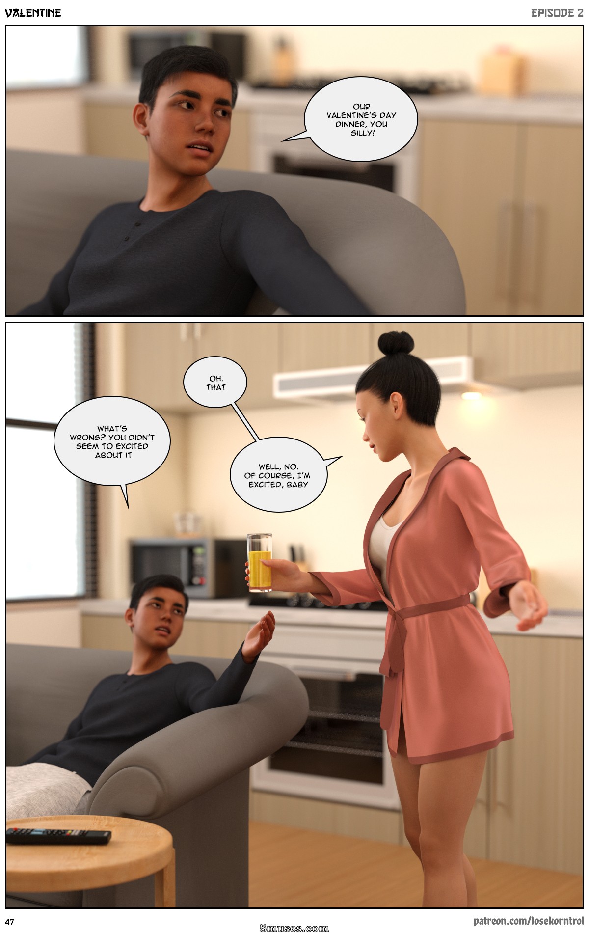 Hijab 3DX - LoseKorntrol - Valentine 2 - Page 47
