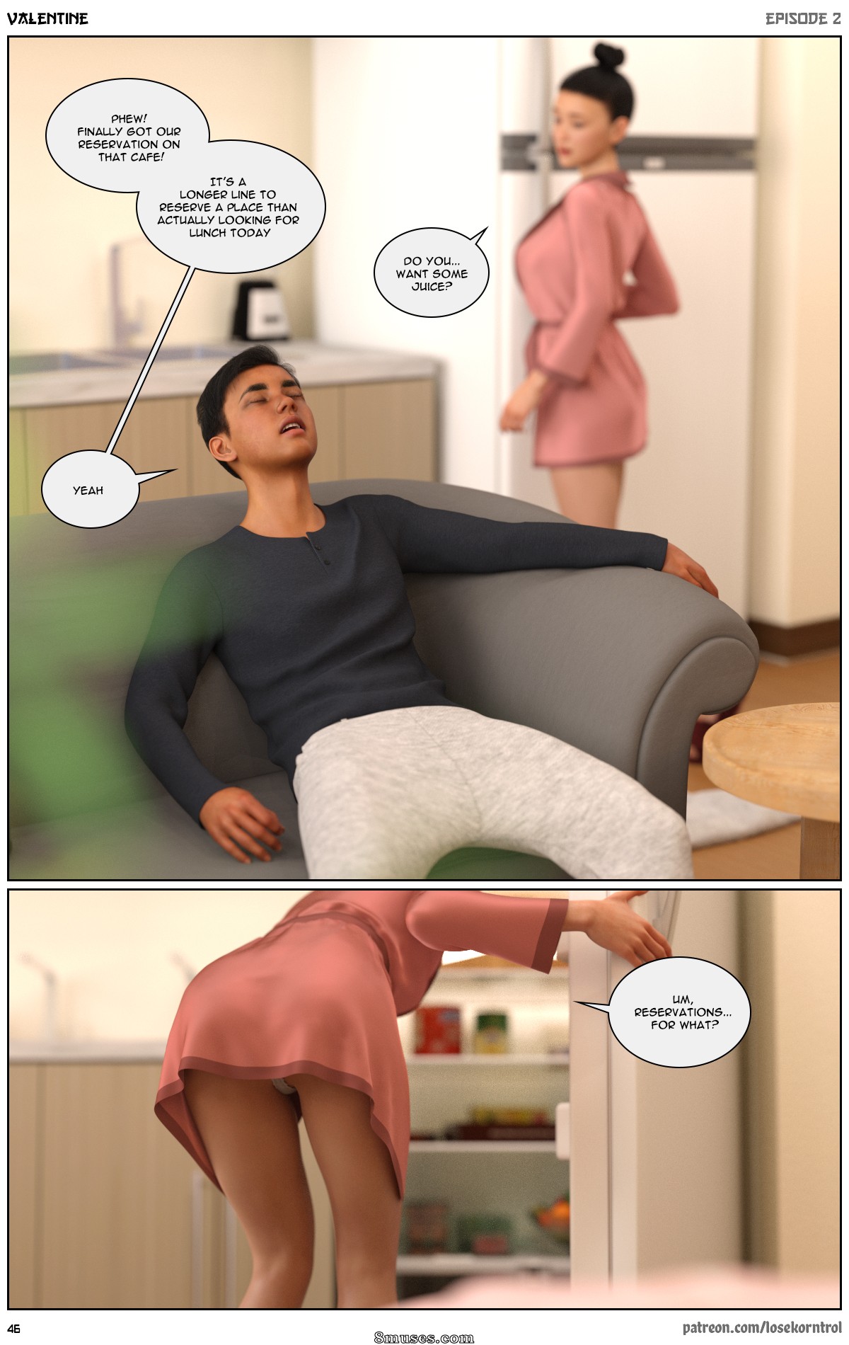 Hijab 3DX - LoseKorntrol - Valentine 2 - Page 46
