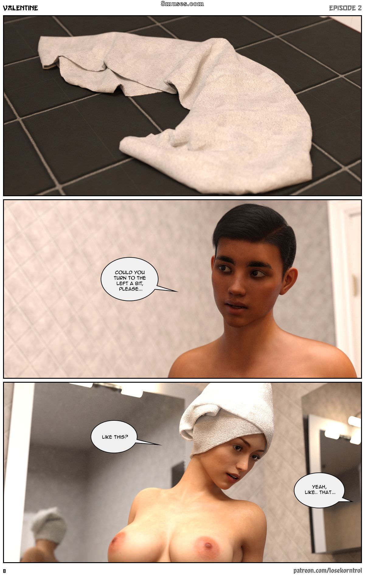 Hijab 3DX - LoseKorntrol - Valentine 2 - Page 8