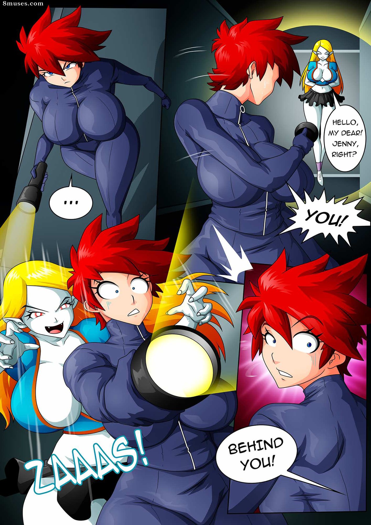 Witchking00 Comics - Caza en la escuela - Página 8