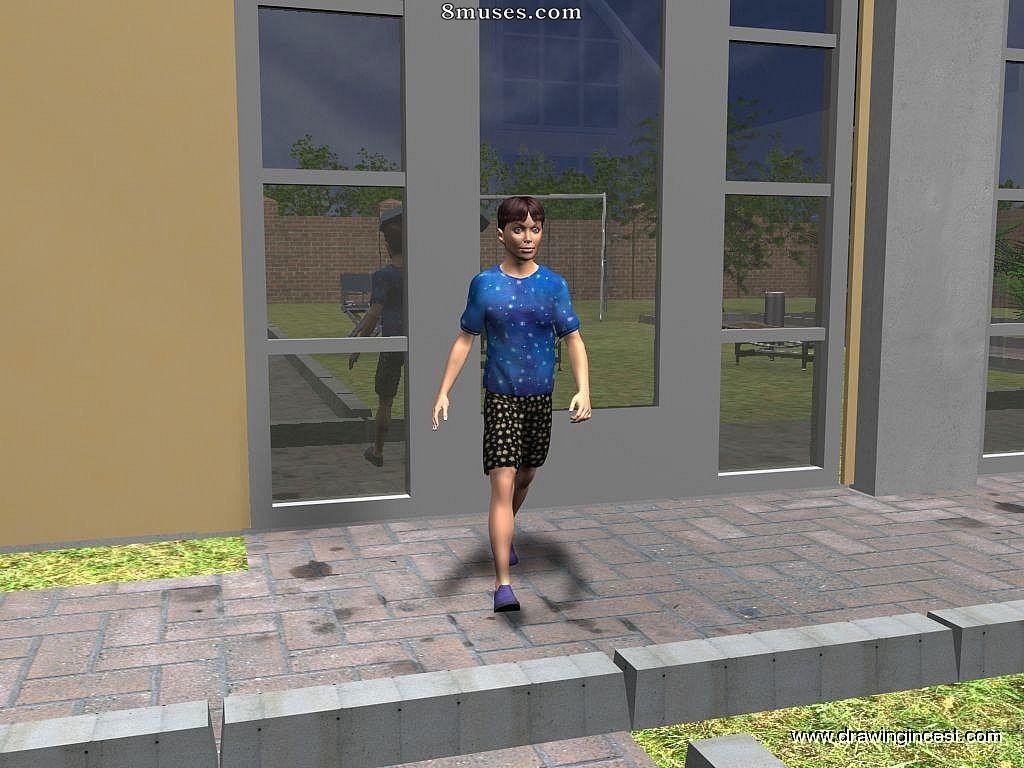 3D - Mom fucks her husband and then her son - Page 3