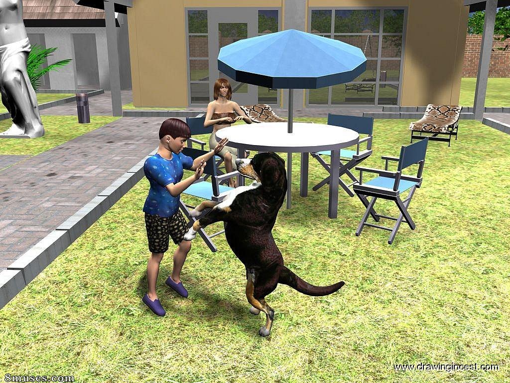 3D - Mom fucks her husband and then her son - Page 10