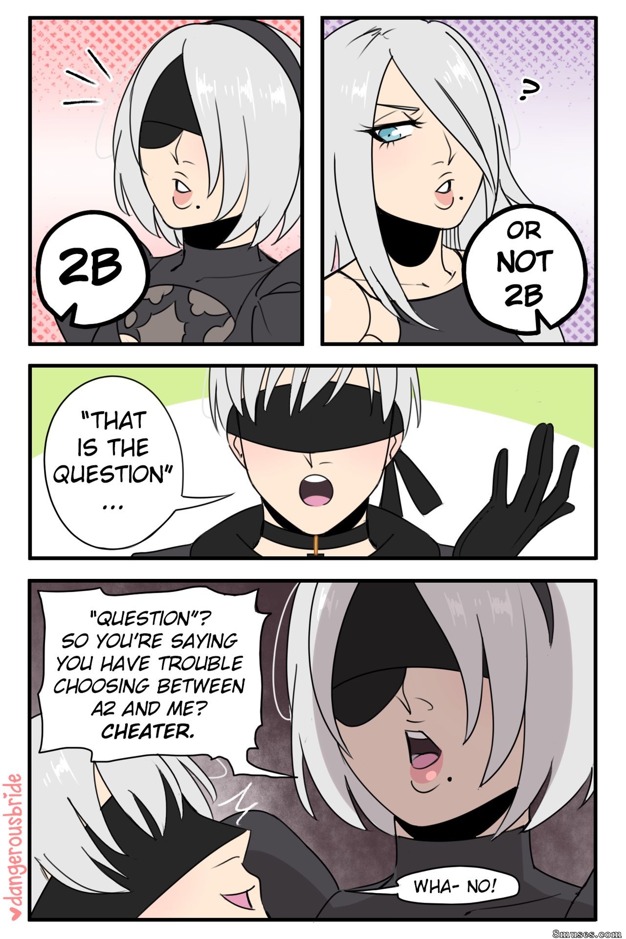 Noiva perigosa - NieR Automata - Página 8