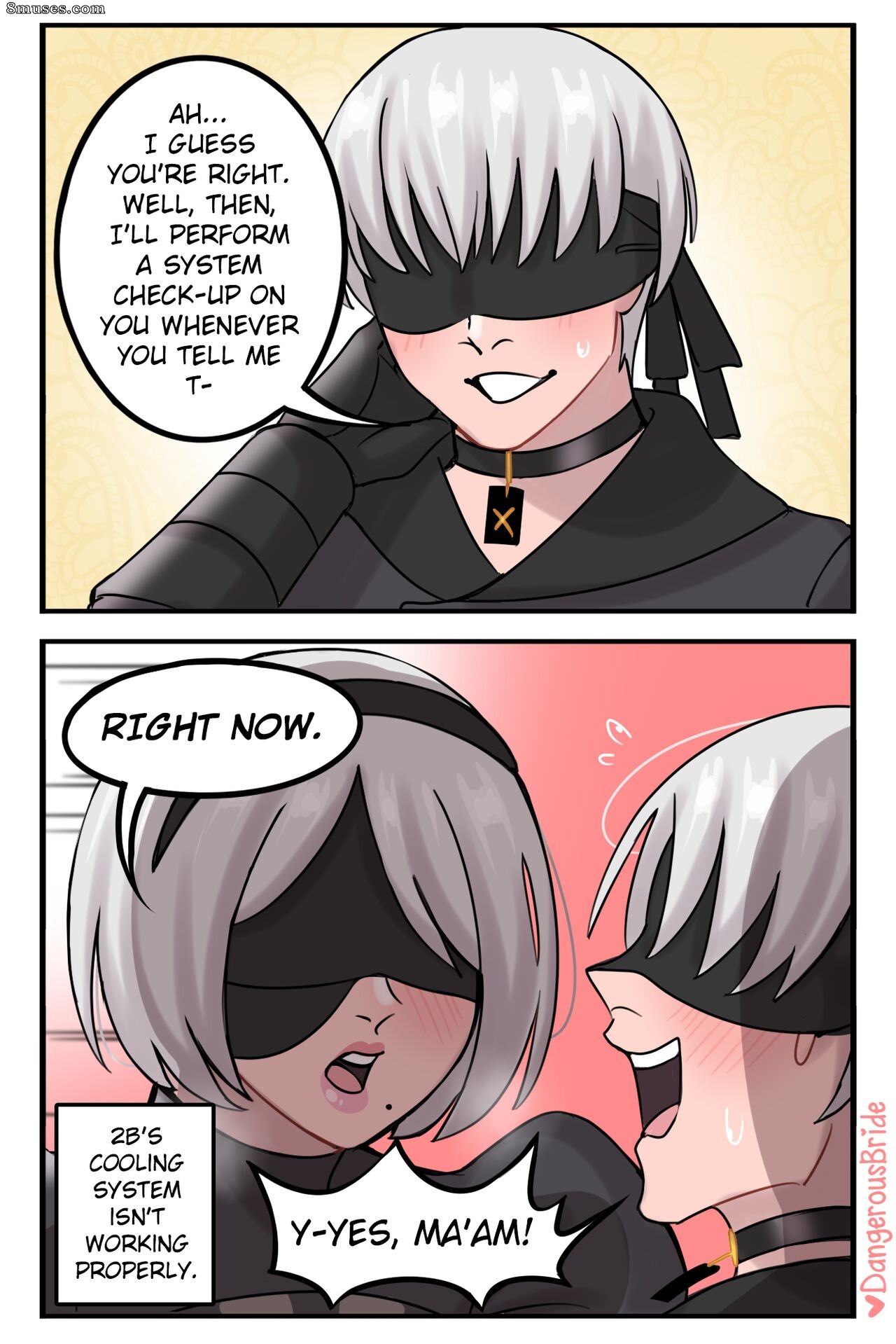 Noiva perigosa - NieR Automata - Página 33