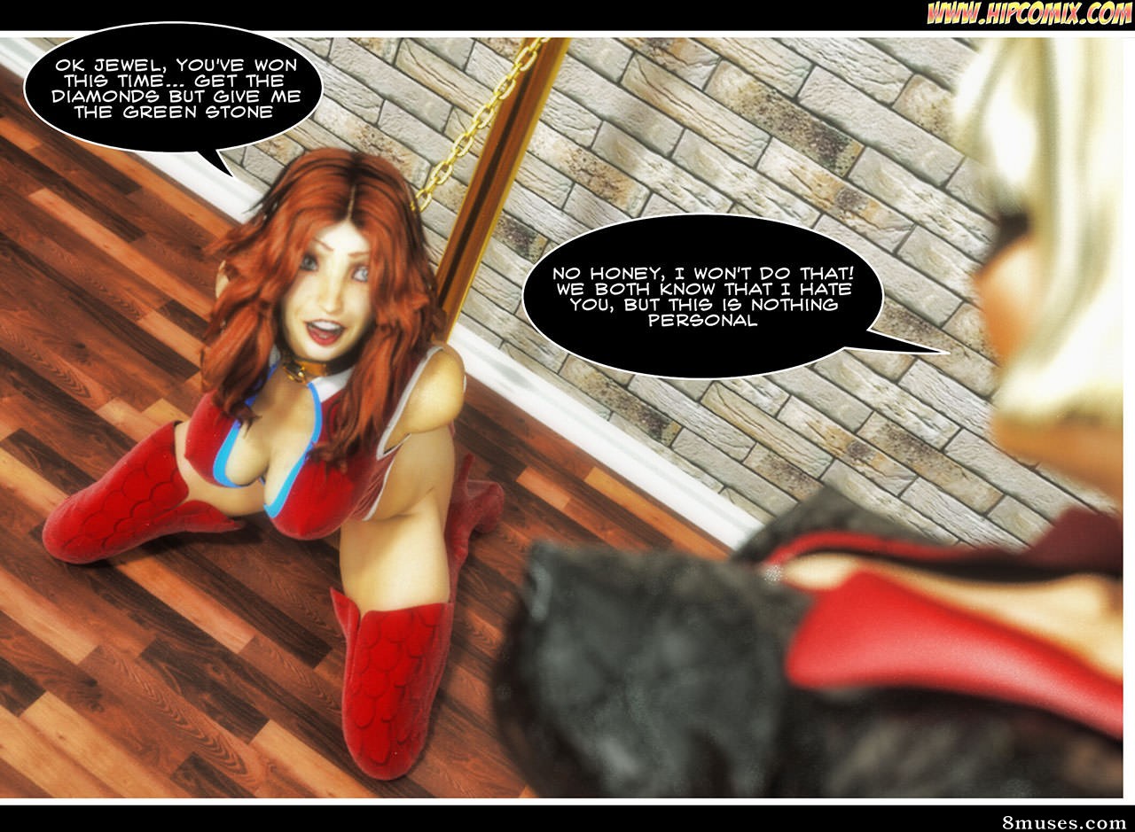 HIP Comix - Garotas da moda - A derrota de Scarlet Lass - Página 88