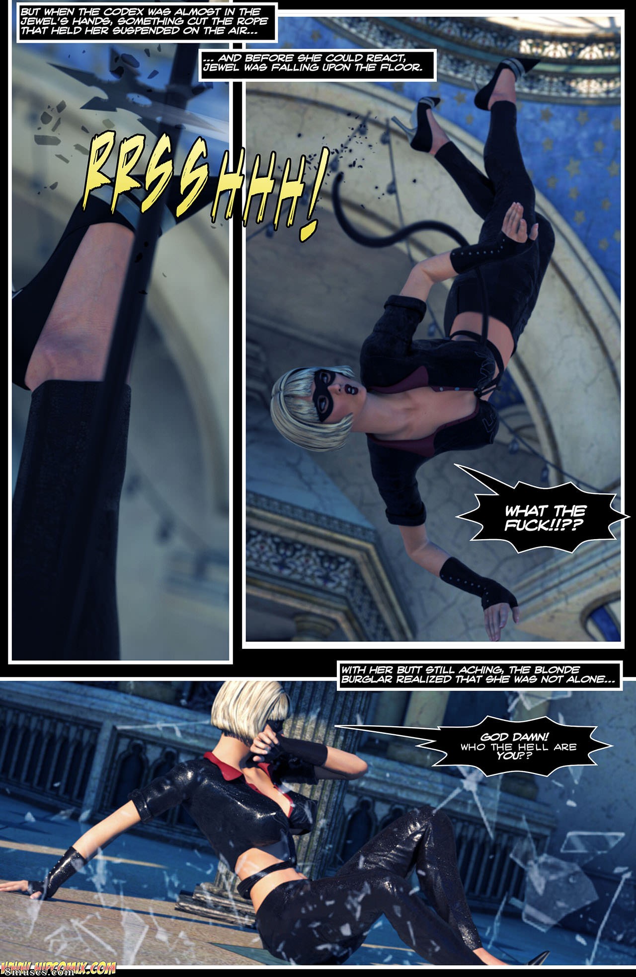 HIP Comix - Hip Girls - La défaite de Scarlet Lass - Page 10