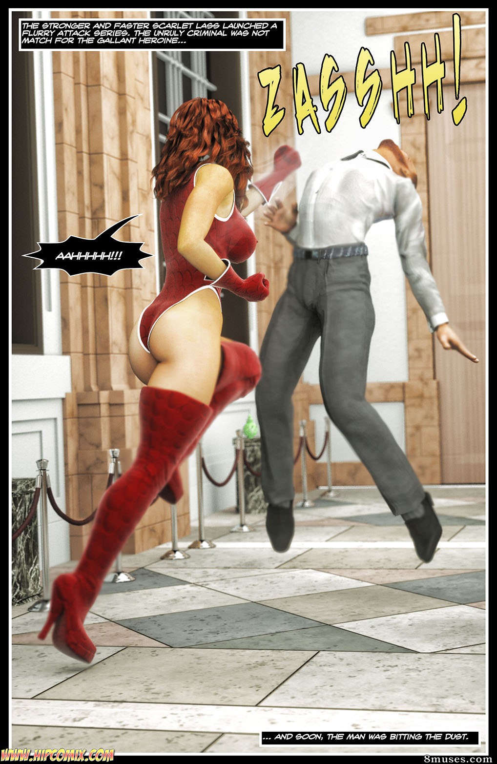 HIP Comix - Chicas cool - La derrota de Scarlet Lass - Página 70