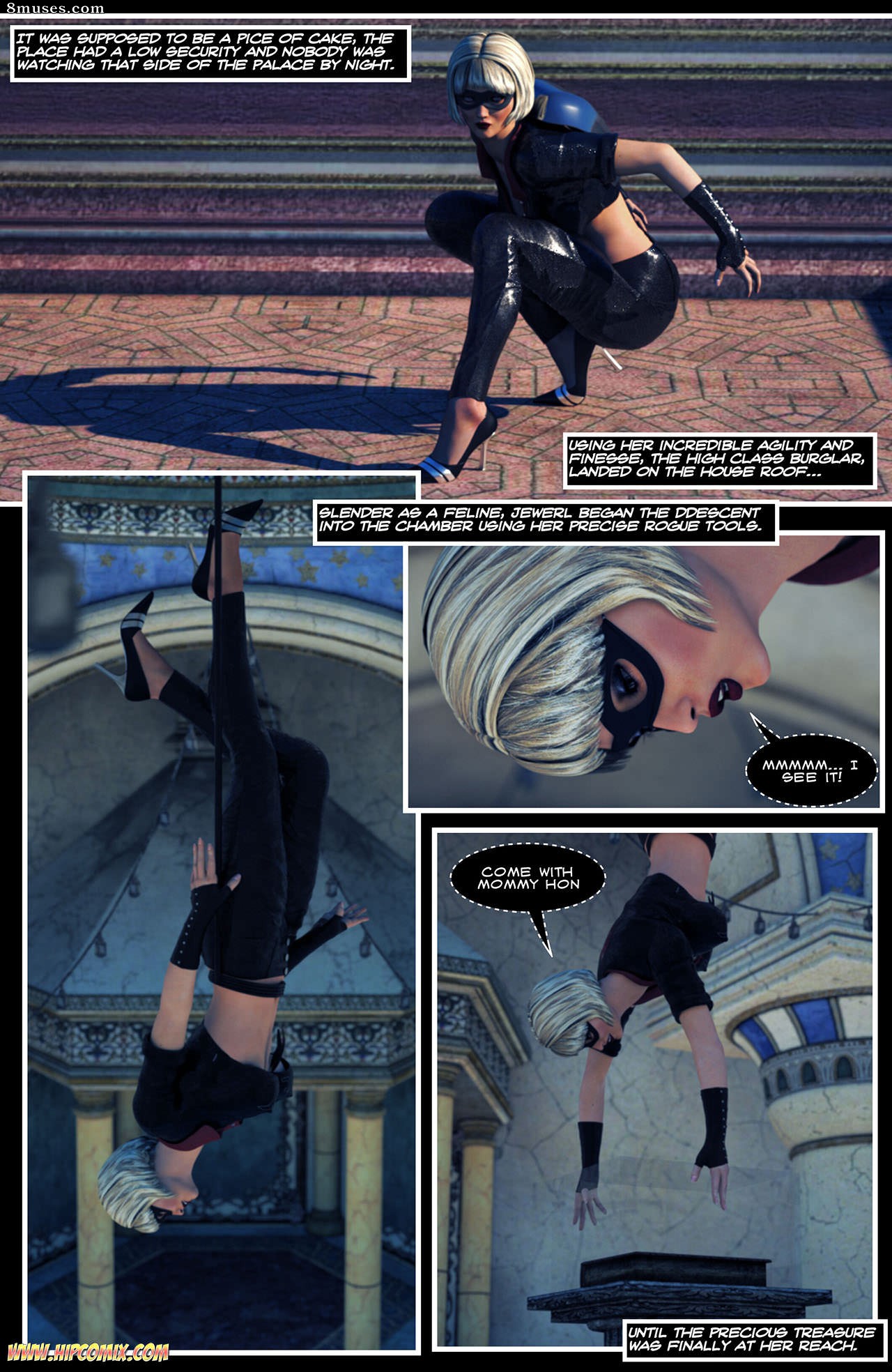 HIP Comix - Hip Girls - La défaite de Scarlet Lass - Page 9
