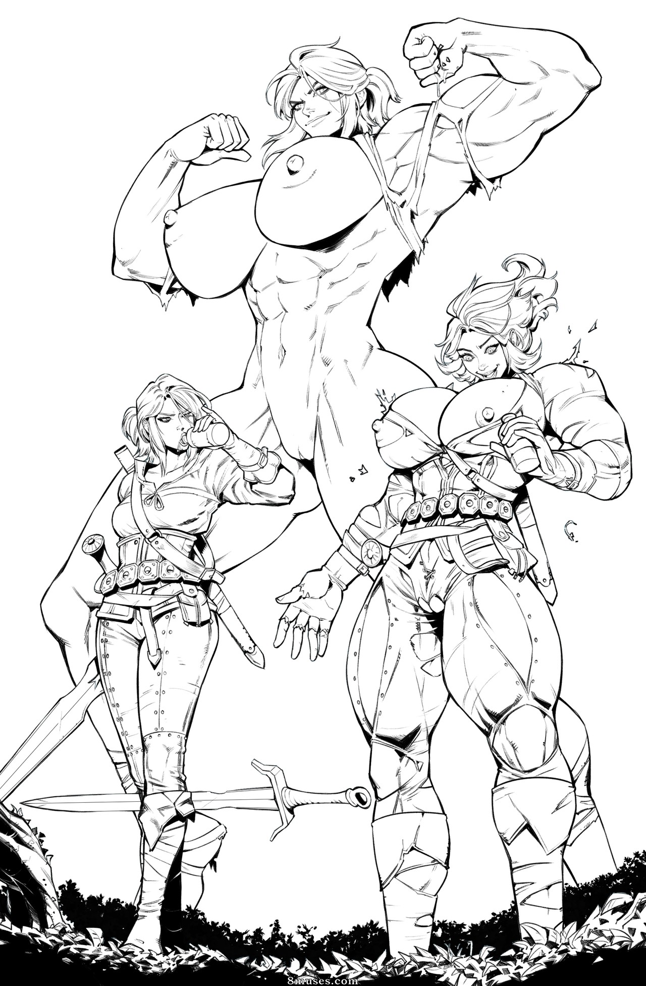 ZZZ Comics - Ciri Cosplay August 2023 FMG Pack - Page 1