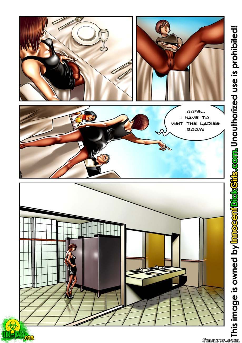 Innocent Dickgirls Comics - La boda - Página 5