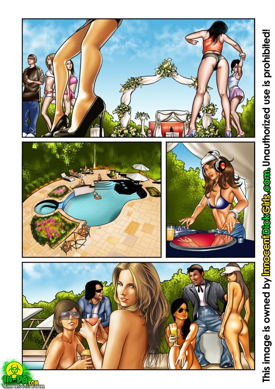 Innocent Dickgirls Comics - La boda - Página 2