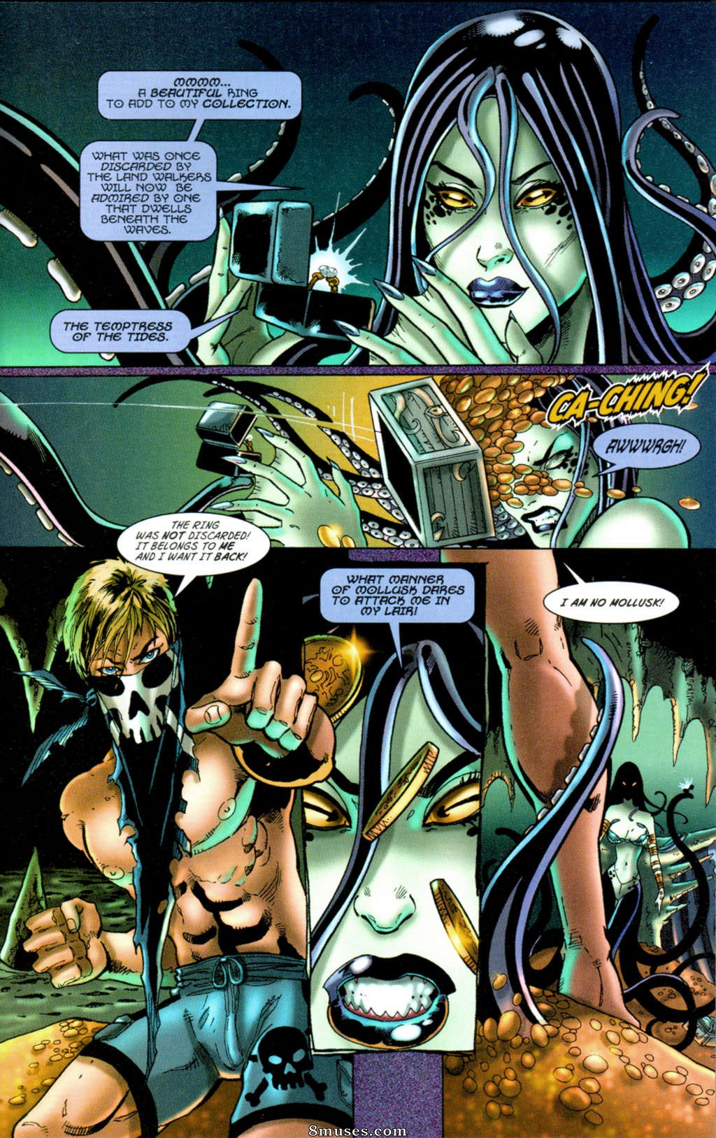 BroadSword Comics - Tarot - Witch of the Black Rose 024 - Page 14