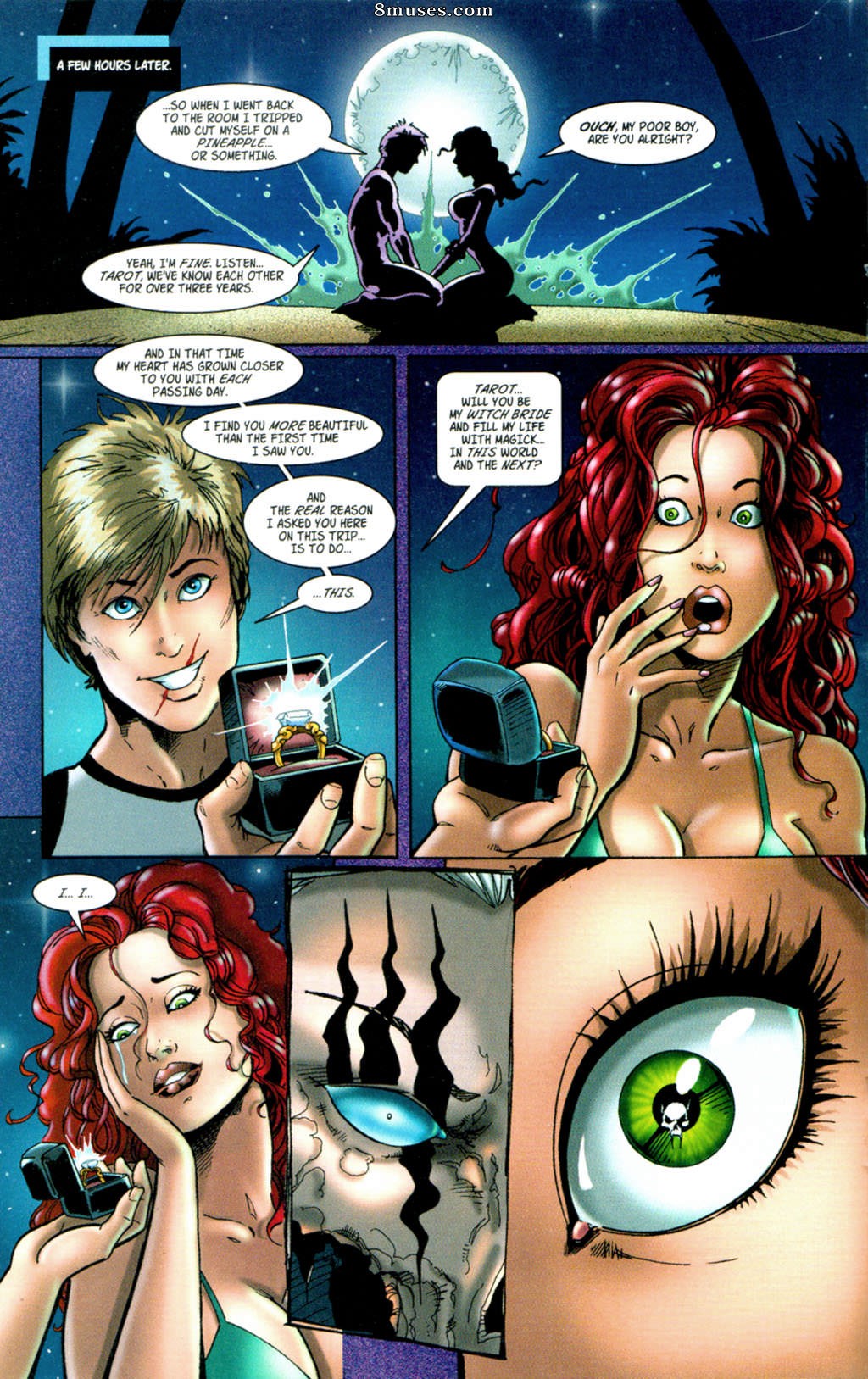 BroadSword Comics - Tarot - Witch of the Black Rose 024 - Page 19