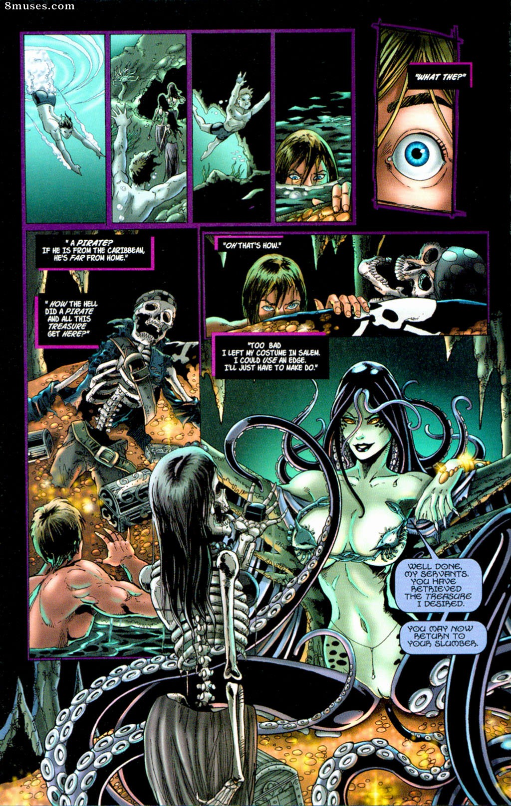 BroadSword Comics - Tarot - Witch of the Black Rose 024 - Page 13