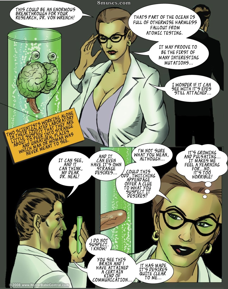 Horror Babe Central - The Attack of Living Brain - Page 2