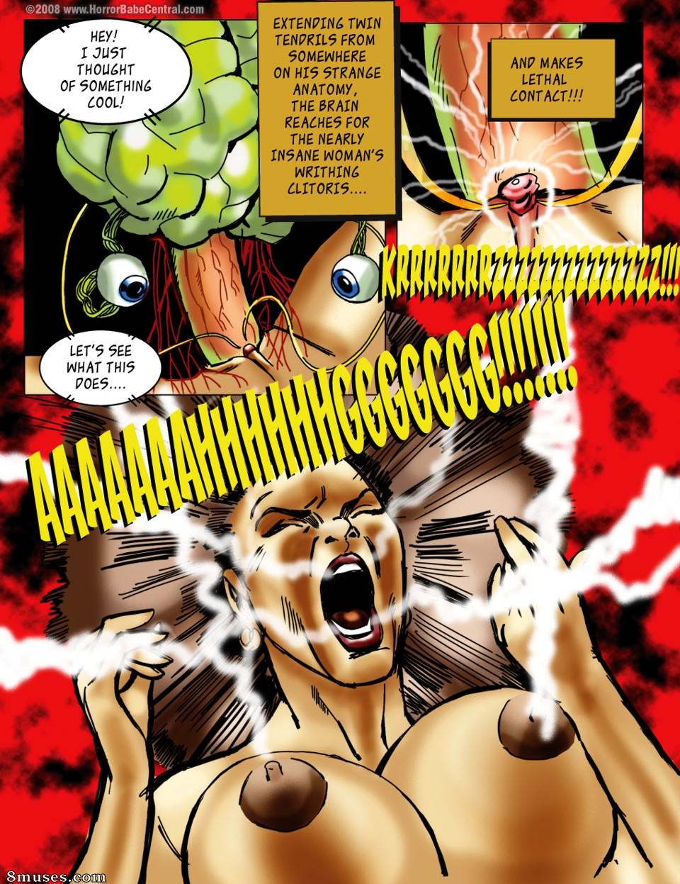 Horror Babe Central - The Attack of Living Brain - Page 13