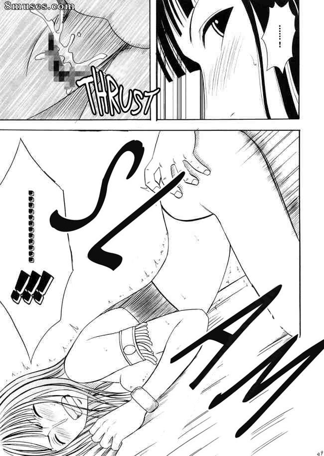Crimson Hentai - One Piece Doujinshi - Robin Hard - Page 48