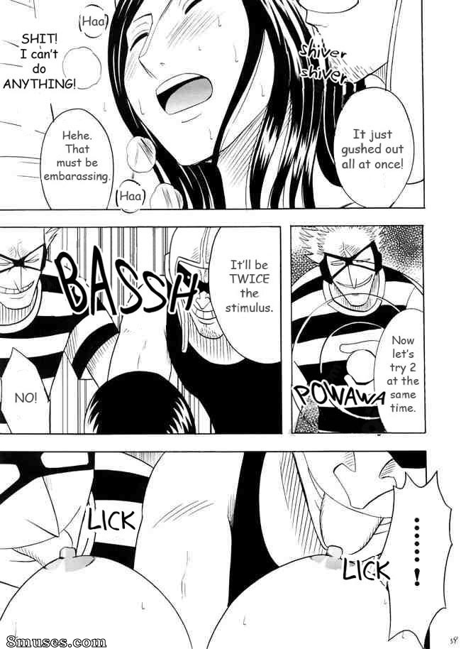 Crimson Hentai - One Piece Doujinshi - Robin duro - Página 38