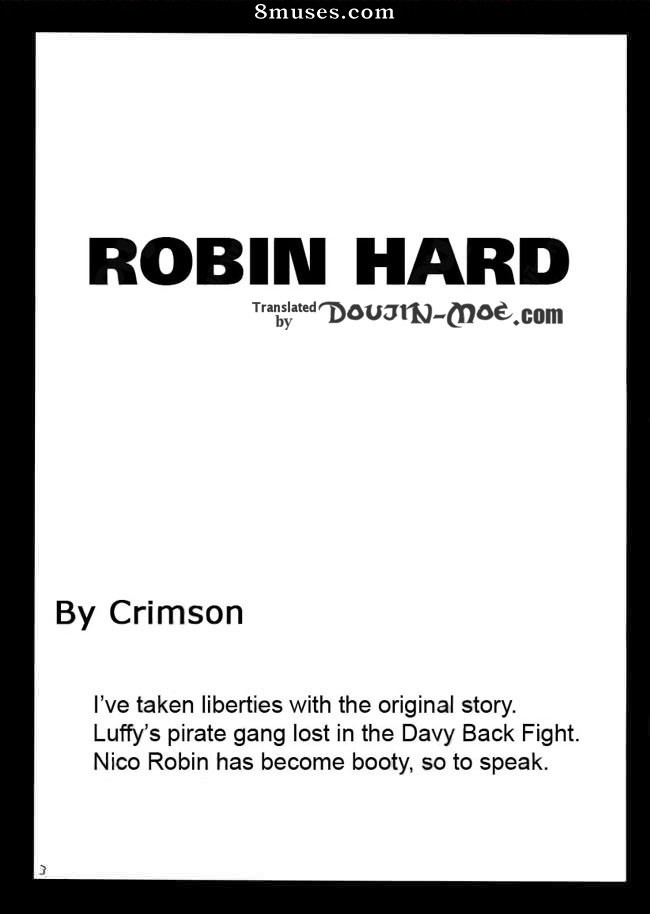 Crimson Hentai - One Piece Doujinshi - Robin Hard - Page 2